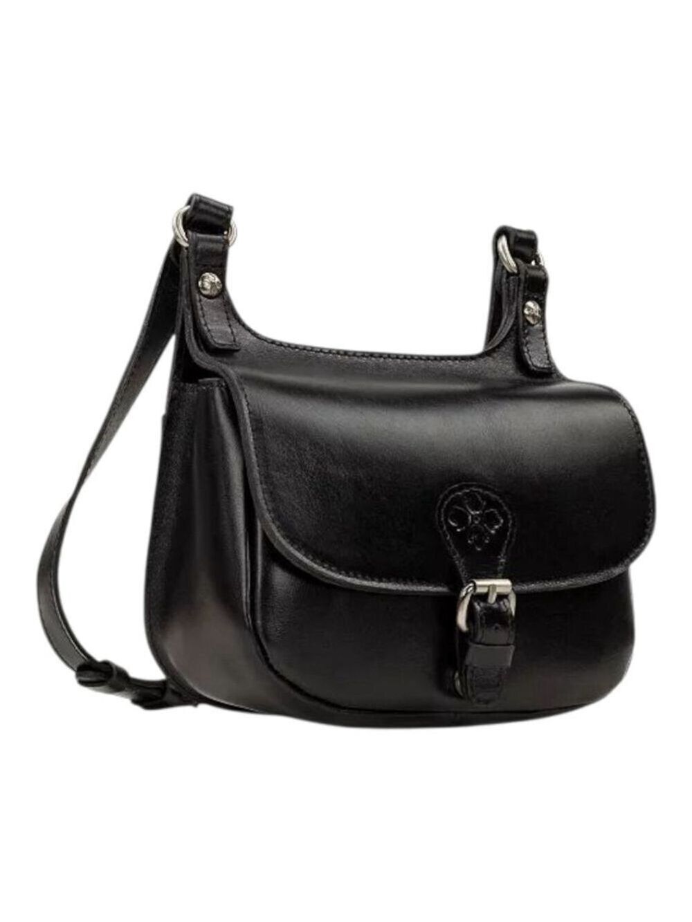 Patricia Nash Leather Crossbody Bag Small Black